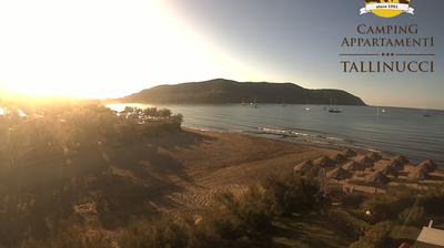 Preview delle webcam di Capoliveri: Spiaggia di Lacona - Isola d'Elba