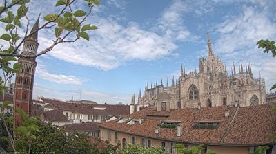 immagine della webcam nei dintorni di Milano Porta Nuova: webcam Milano Duomo