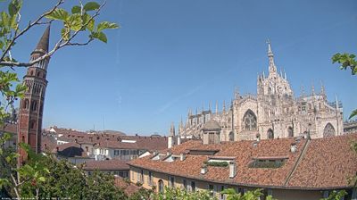 immagine della webcam nei dintorni di Graffignana: webcam Milano Duomo