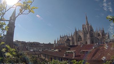 immagine della webcam nei dintorni di Milano: webcam Milano Duomo