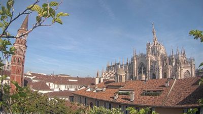 immagine della webcam nei dintorni di Bresso: webcam Milano Duomo