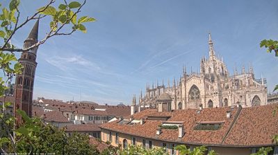 immagine della webcam nei dintorni di Lodi: webcam Milano Duomo