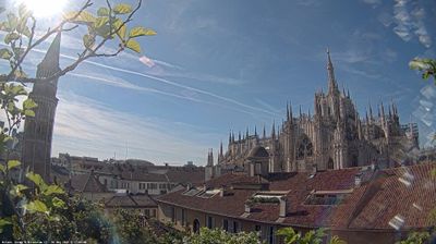 immagine della webcam nei dintorni di Milano Arzaga: webcam Milano Duomo
