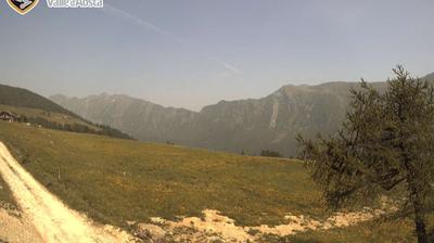 immagine della webcam nei dintorni di Cervinia Plateau Rosa: webcam Torgnon