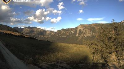 immagine della webcam nei dintorni di Cervinia: webcam Torgnon