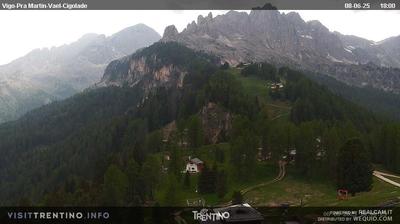 Preview delle webcam di Vigo di Fassa: Vigo Pra Martin