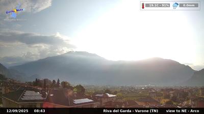 immagine della webcam nei dintorni di Molina di Ledro: webcam Riva del Garda