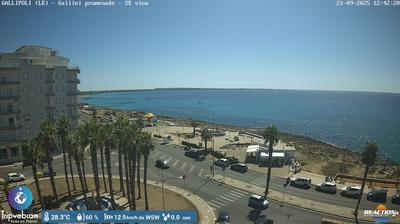 Preview delle webcam di Gallipoli: Golfo di Gallipoli