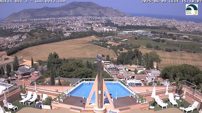 immagine della webcam nei dintorni di Sferracavallo: webcam Palermo Boccadifalco
