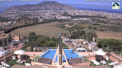 immagine della webcam nei dintorni di Palermo Boccadifalco: webcam Monreale