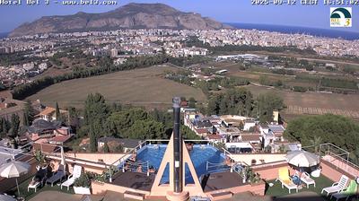 immagine della webcam nei dintorni di Capaci: webcam Palermo Boccadifalco