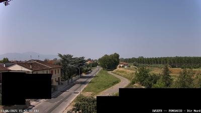 immagine della webcam nei dintorni di Montecatini Val di Cecina: webcam Ponsacco