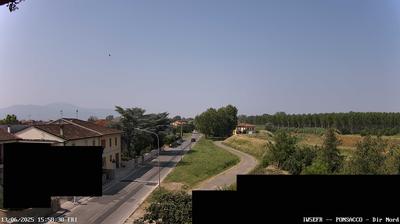 immagine della webcam nei dintorni di Montecatini Val di Cecina: webcam Ponsacco