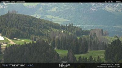 immagine della webcam nei dintorni di Palù del Fersina: webcam Alpe Cermis