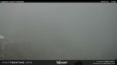 immagine della webcam nei dintorni di Predazzo: webcam Alpe Cermis