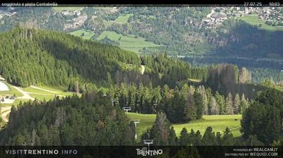 immagine della webcam nei dintorni di Obereggen: webcam Cavalese