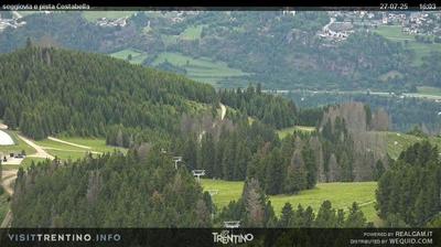 immagine della webcam nei dintorni di Caldaro sulla Strada del Vino: webcam Cavalese