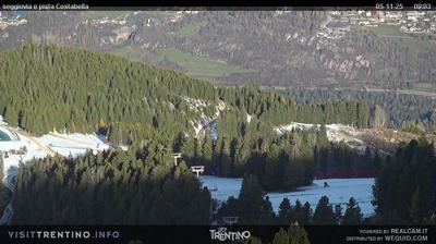 immagine della webcam nei dintorni di Caldaro sulla Strada del Vino: webcam Cavalese