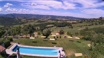 immagine della webcam nei dintorni di Roncofreddo: webcam Perticara di Novafeltria