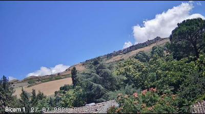 immagine della webcam nei dintorni di Cefalù: webcam Petralia Soprana