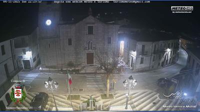 immagine della webcam nei dintorni di Roio del Sangro: webcam Rionero Sannitico