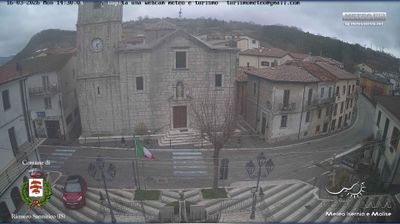 immagine della webcam nei dintorni di Macchia d'Isernia: webcam Rionero Sannitico