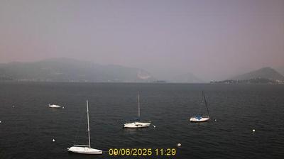 Preview delle webcam di Laveno-Mombello: Cerro di Laveno - Lago Maggiore
