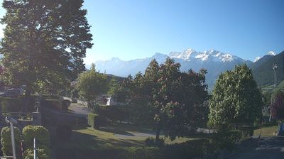 immagine della webcam nei dintorni di Senales Ski: webcam Malles Venosta