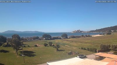 immagine della webcam nei dintorni di Castiglione della Pescaia: webcam Talamone