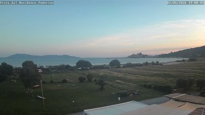 immagine della webcam nei dintorni di Grosseto: webcam Talamone