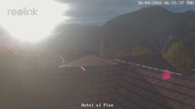 immagine della webcam nei dintorni di Baselga di Pinè: webcam Centa San Nicolò