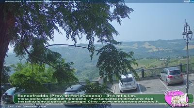 immagine della webcam nei dintorni di Forlì: webcam Roncofreddo