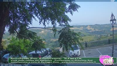 immagine della webcam nei dintorni di Sarsina: webcam Roncofreddo