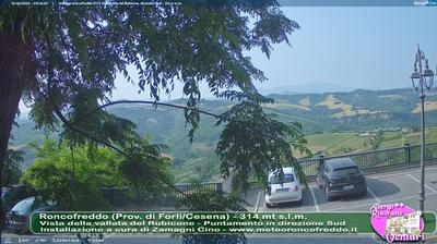 immagine della webcam nei dintorni di Cesenatico: webcam Roncofreddo