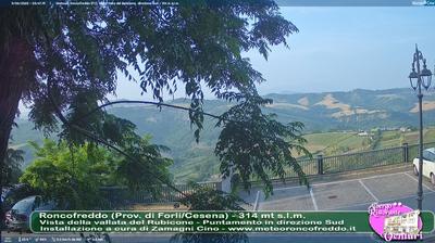 immagine della webcam nei dintorni di Sarsina: webcam Roncofreddo