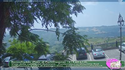 immagine della webcam nei dintorni di Perticara di Novafeltria: webcam Roncofreddo