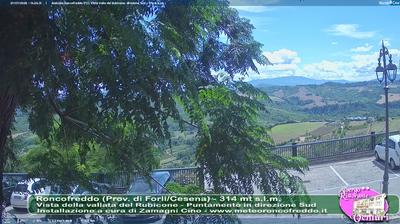 immagine della webcam nei dintorni di Verucchio: webcam Roncofreddo