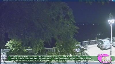 immagine della webcam nei dintorni di Santarcangelo di Romagna: webcam Roncofreddo