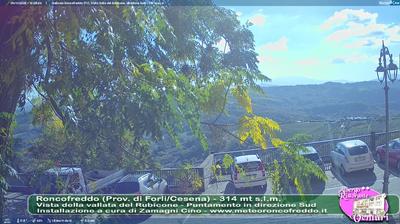 immagine della webcam nei dintorni di Forlì: webcam Roncofreddo