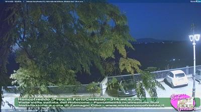 immagine della webcam nei dintorni di Cesenatico: webcam Roncofreddo
