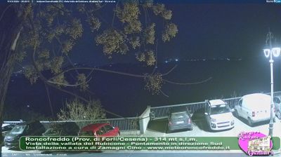 immagine della webcam nei dintorni di Castrocaro Terme e Terra del Sole: webcam Roncofreddo