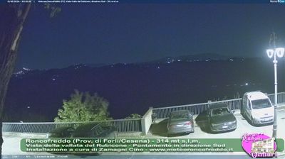 immagine della webcam nei dintorni di Castrocaro Terme e Terra del Sole: webcam Roncofreddo