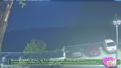 immagine della webcam nei dintorni di Montecopiolo: webcam Roncofreddo