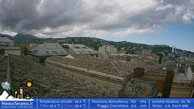 immagine della webcam nei dintorni di Fano Adriano: webcam Teramo