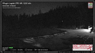 immagine della webcam nei dintorni di Fivizzano: webcam Trefiumi