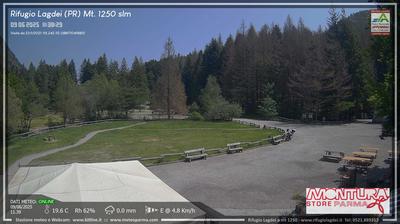 immagine della webcam nei dintorni di Cerreto Laghi: webcam Trefiumi