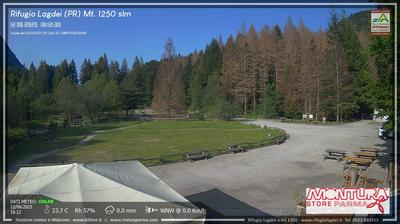 immagine della webcam nei dintorni di Borgo Val di Taro: webcam Trefiumi