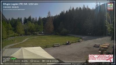 immagine della webcam nei dintorni di Borgo Val di Taro: webcam Trefiumi