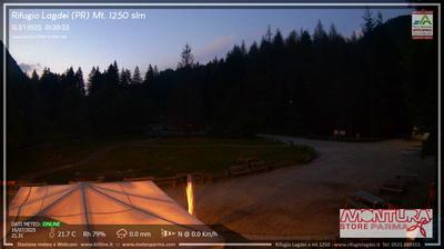 immagine della webcam nei dintorni di Cerreto Laghi: webcam Trefiumi