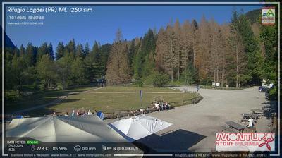 immagine della webcam nei dintorni di Capanne di Sillano: webcam Trefiumi